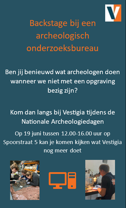 Backstage bij een archeologisch onderzoeksbureau